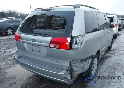 2005 Toyota Sienna Le из США, поврежденный, VIN 5TDZA23C35S254053